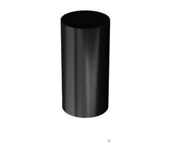 Труба водосточная 1,5 м Премиум (Premium) Карбон