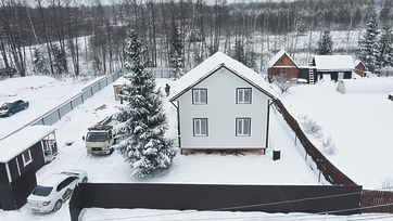 Хомут универсальный для водосточной трубы LUX, пломбир - 3