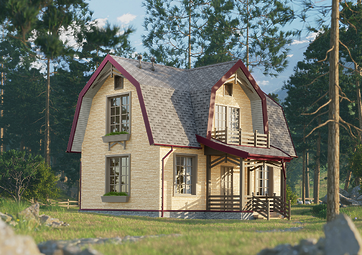 Кронштейн желоба металлический Standard, красный - 4